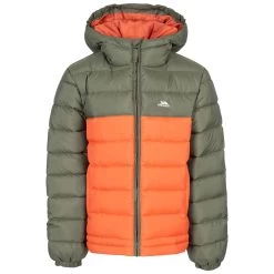 Trespass Kids' Padded Casual Jacket Oskar -Adventure Pulse oscar ucjkcan20002 ivy a