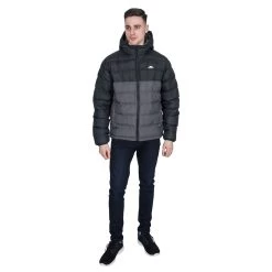 Trespass Men's Padded Water Resistant Jacket Oskar 30 Trespass Men's Padded Water Resistant Jacket Oskar -Adventure Pulse oskar majkcan20007 blk m01