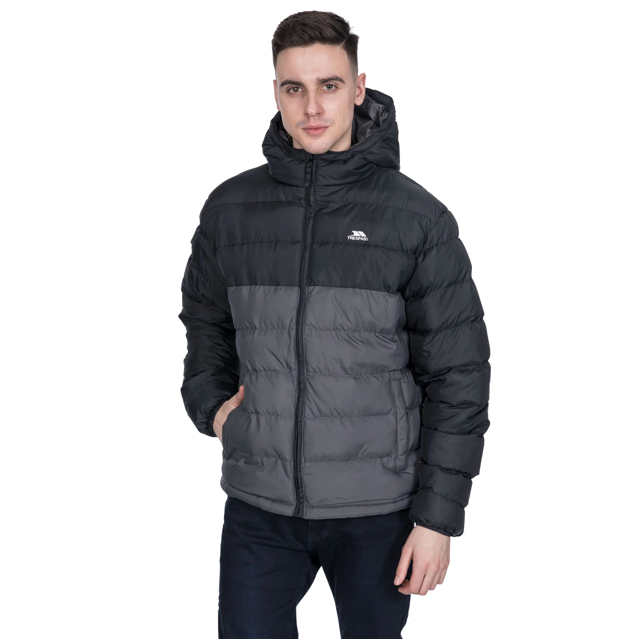 Trespass Men's Padded Water Resistant Jacket Oskar 12 Trespass Men's Padded Water Resistant Jacket Oskar - Image 12