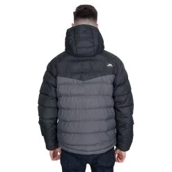 Trespass Men's Padded Water Resistant Jacket Oskar 33 Trespass Men's Padded Water Resistant Jacket Oskar -Adventure Pulse oskar majkcan20007 blk m07