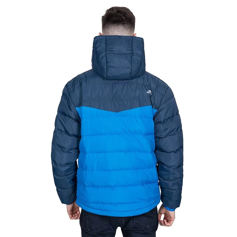 Trespass Men's Oskar Padded Jacket Navy / Royal 2 Trespass Men's Oskar Padded Jacket Navy / Royal - Image 2
