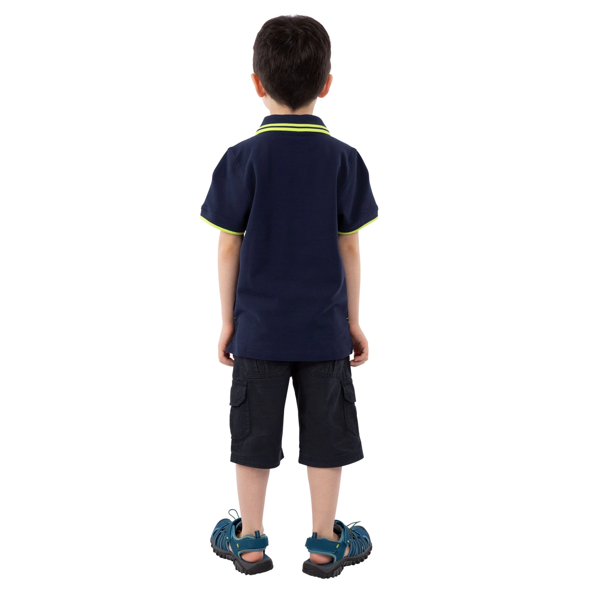 TRESPASS MALE T-SHIRT OUTLINE - NAVY 11/12 4 TRESPASS MALE T-SHIRT OUTLINE - NAVY 11/12 - Image 4