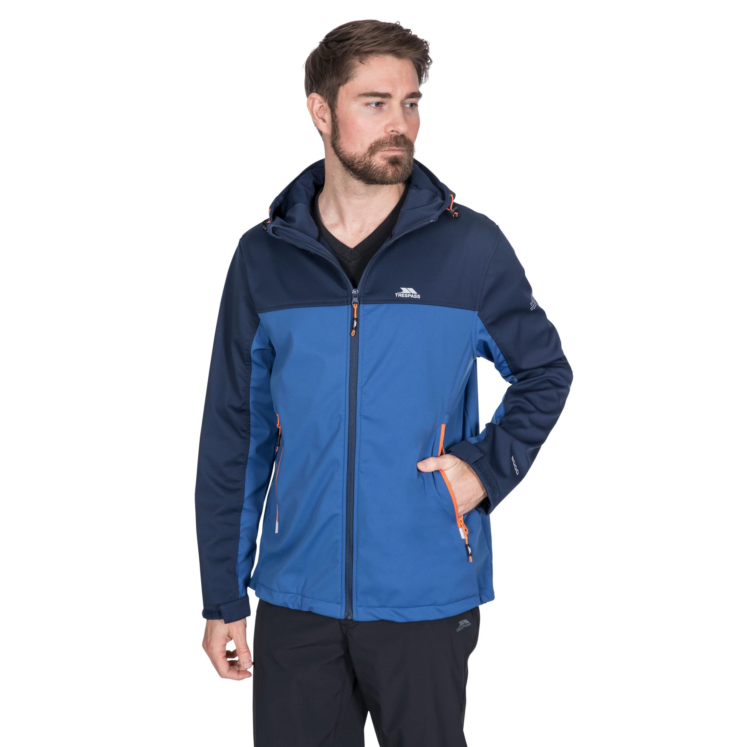Trespass Men's Hooded Softshell Jacket Palin 14 Trespass Men's Hooded Softshell Jacket Palin - Image 14