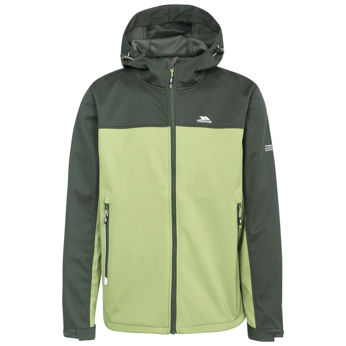 Trespass Men's Hooded Softshell Jacket Palin 1 Trespass Men's Hooded Softshell Jacket Palin