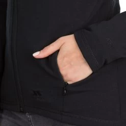 Trespass Womens Fleece Hoodie Panache -Adventure Pulse panache faflfltr0008 blk m05