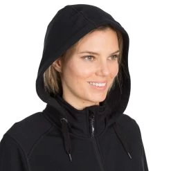Trespass Womens Fleece Hoodie Panache -Adventure Pulse panache faflfltr0008 blk m06 1