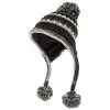 Trespass Adult's Knitted Hat Pendle - BLACK EACH
