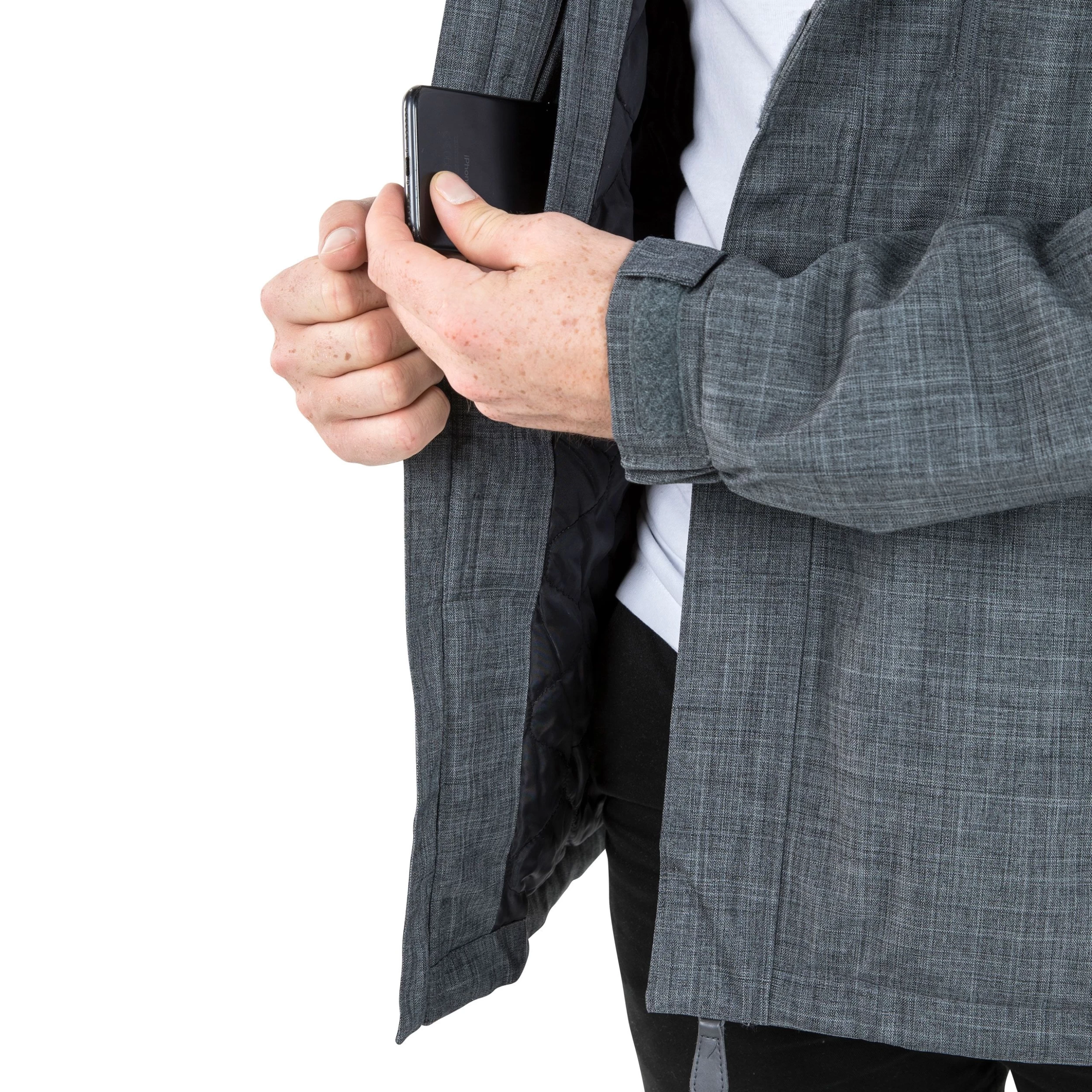 Trespass Men's Waterproof Jacket Phillips - Junior Size 8 Trespass Men's Waterproof Jacket Phillips - Junior Size - Image 8