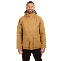 Trespass Men's Waterproof Padded Jacket Hood Puxtoncombe -Adventure Pulse puxtoncombe majkratr0028 dij m01