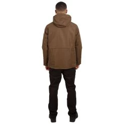 Trespass Men's Waterproof Padded Jacket Hood Puxtoncombe -Adventure Pulse puxtoncombe majkratr0028 kht m02