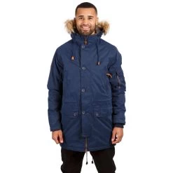 Trespass Mens Parka Jacket Waterproof Padded Pyworthy -Adventure Pulse pyworthy majkratr0029 na1 m01