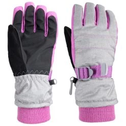 Trespass Kids' Gloves Quinny - BLUE 2/4 -Adventure Pulse quinny ucglgltr0004 dpi a 1 3