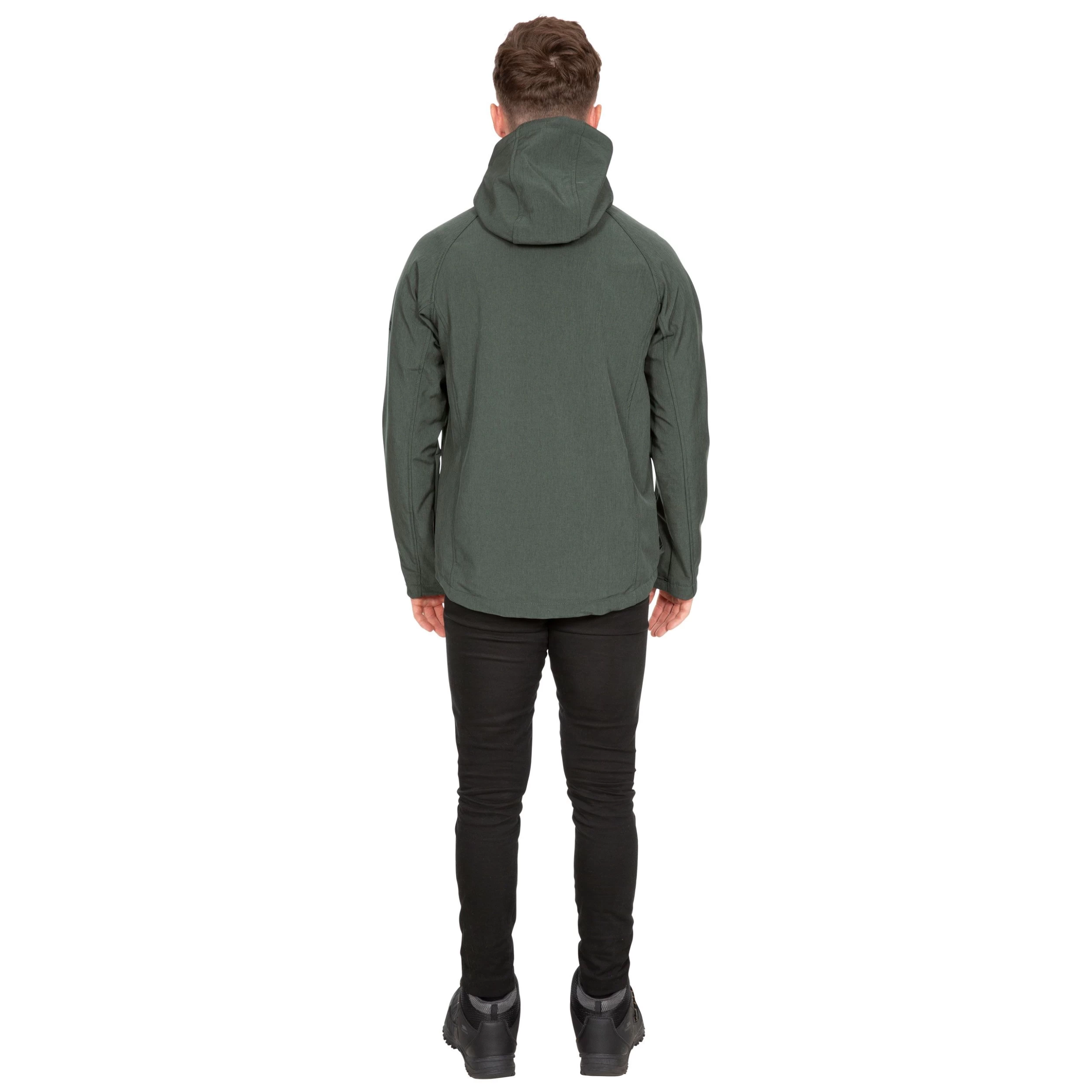 Trespass Men's Hooded Softshell Jacket Rafi 7 Trespass Men's Hooded Softshell Jacket Rafi - Image 7