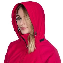 Trespass Womens Waterproof Jacket Rainy Day 29 Trespass Womens Waterproof Jacket Rainy Day -Adventure Pulse rainyday fajkram20002 red m02