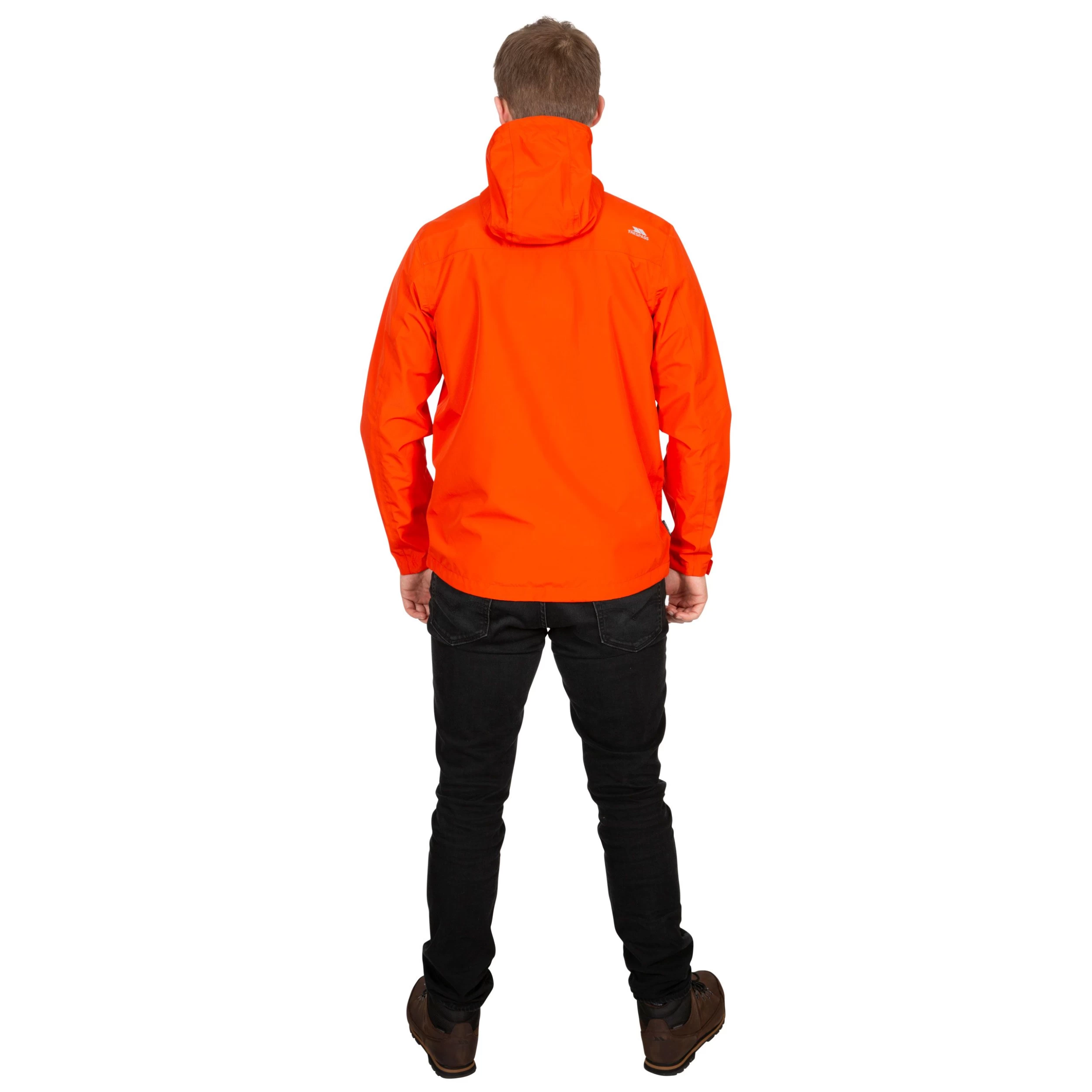 Trespass Men's Waterproof Jacket TP75 Rakenfard - FLAME XXS 4 Trespass Men's Waterproof Jacket TP75 Rakenfard - FLAME XXS - Image 4