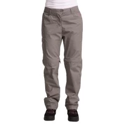 Trespass Womens Zip Off Cargo Trousers Rambler - Junior Size