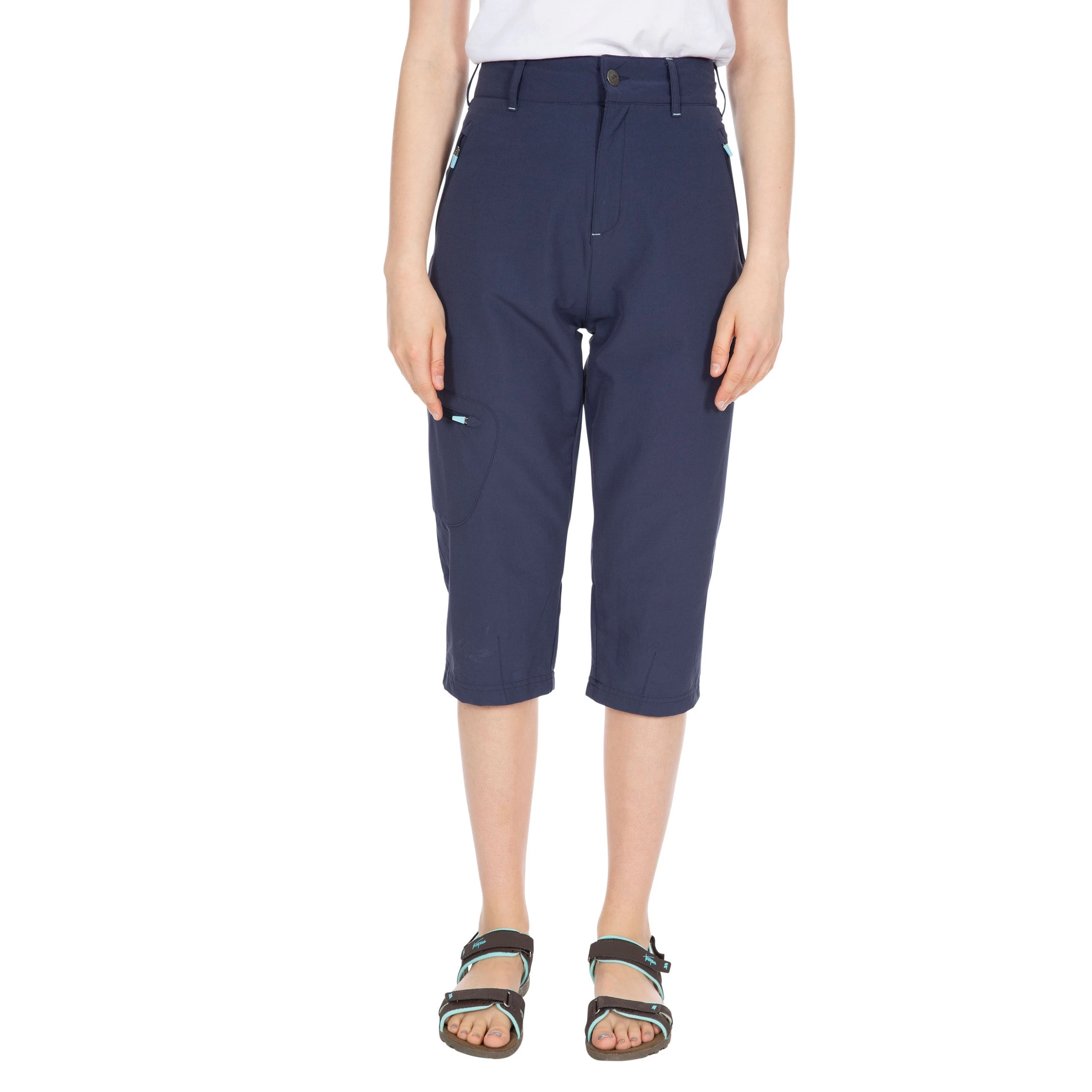 Trespass Womens Quick Dry 3/4 Length Trousers Recognise - Junior Size 7 Trespass Womens Quick Dry 3/4 Length Trousers Recognise - Junior Size - Image 7