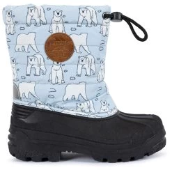 Trespass Kids' Snow Boots Remy - POLAR BEAR PRINT 28 -Adventure Pulse remy ucfobotr0018 pbr b 1