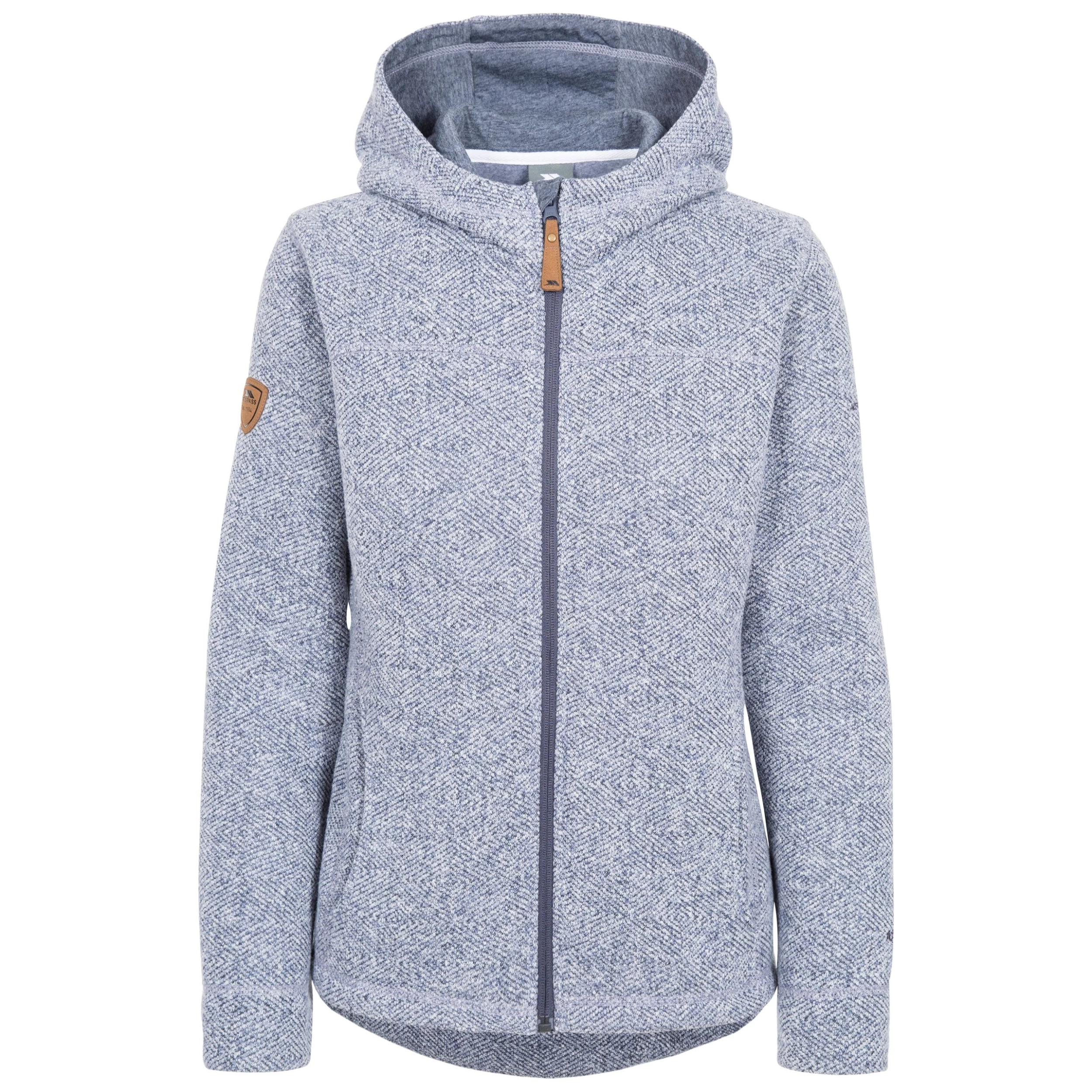 Trespass Womens Fleece Hoodie Reserve - Junior Size 1 Trespass Womens Fleece Hoodie Reserve - Junior Size