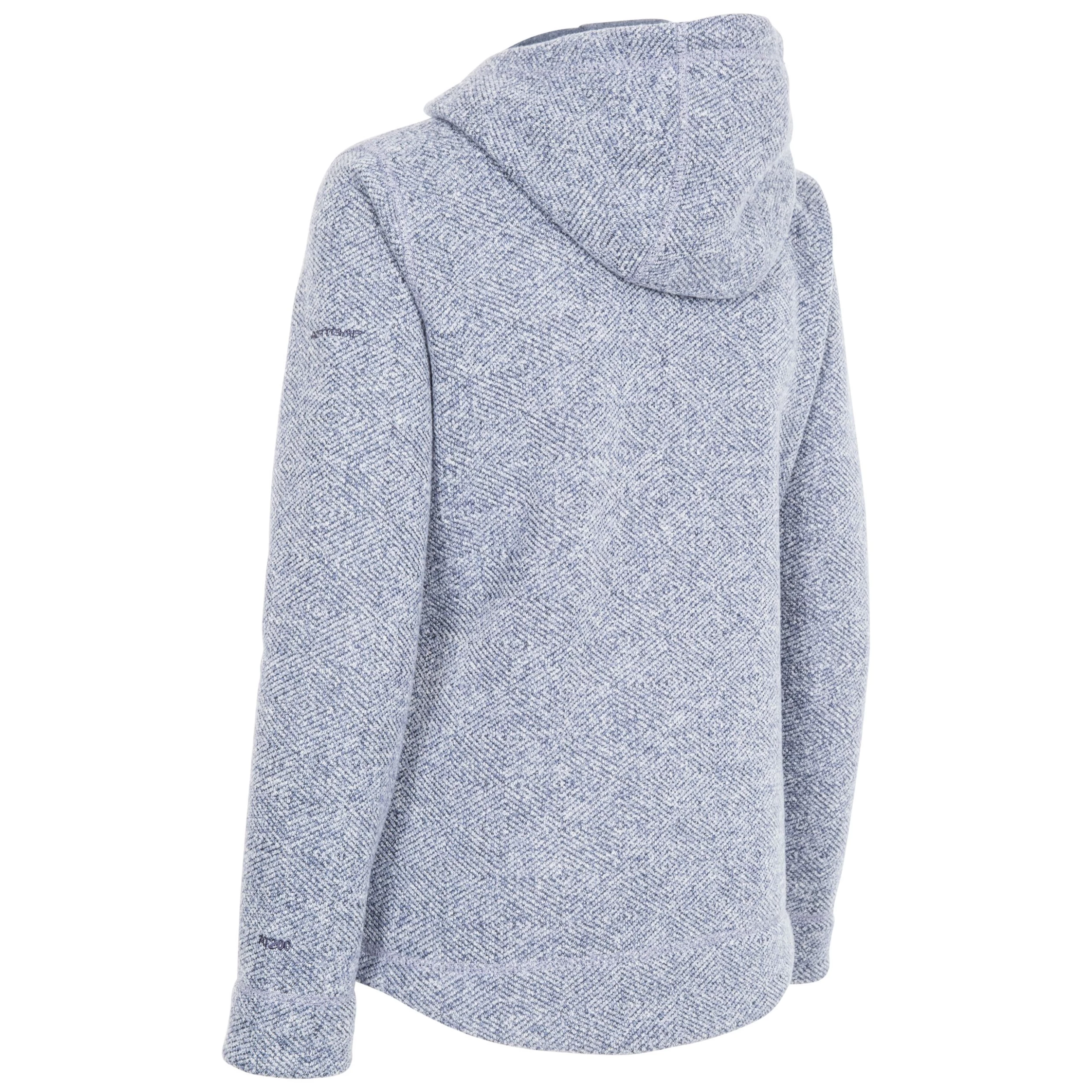 Trespass Womens Fleece Hoodie Reserve - Junior Size 2 Trespass Womens Fleece Hoodie Reserve - Junior Size - Image 2