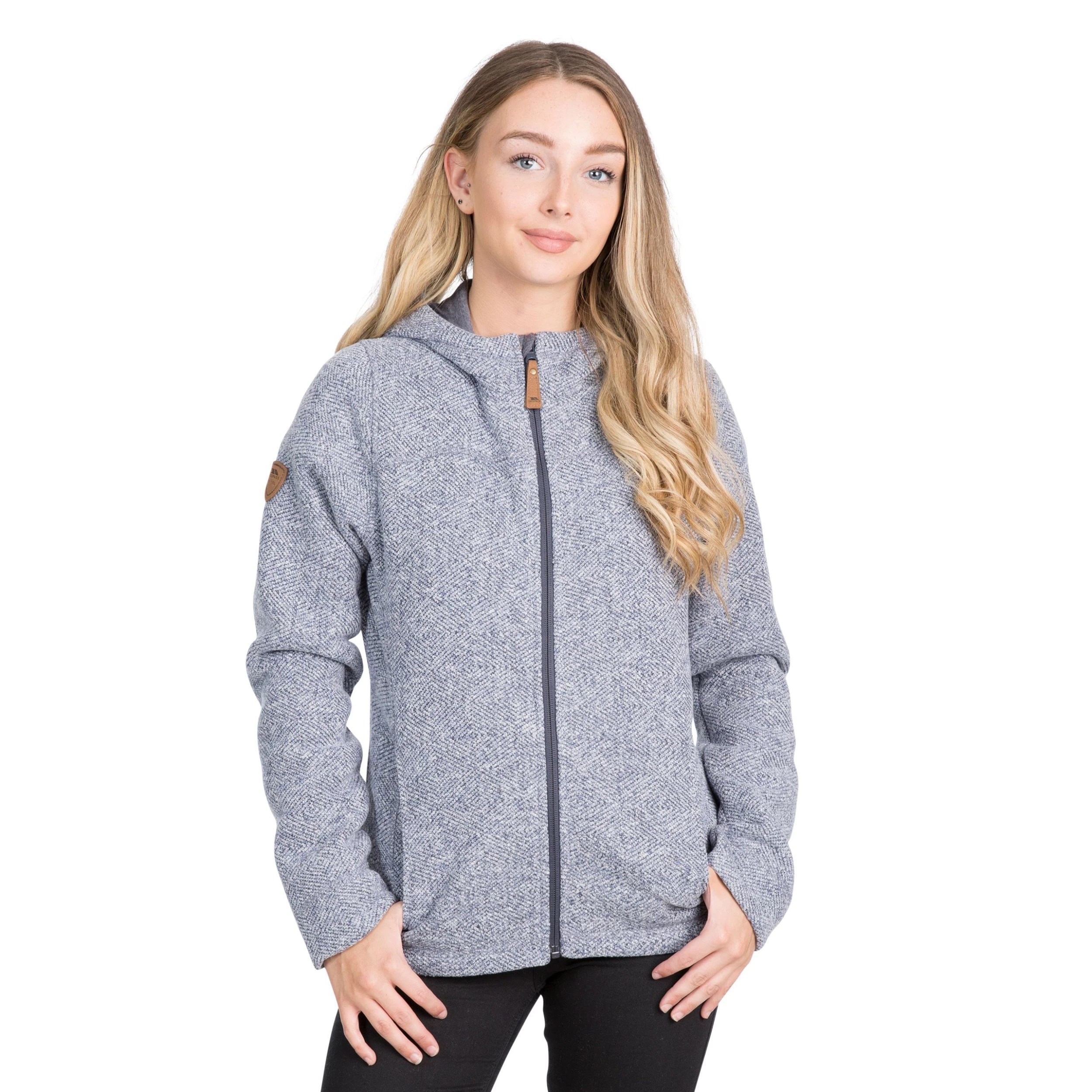 Trespass Womens Fleece Hoodie Reserve - Junior Size 3 Trespass Womens Fleece Hoodie Reserve - Junior Size - Image 3
