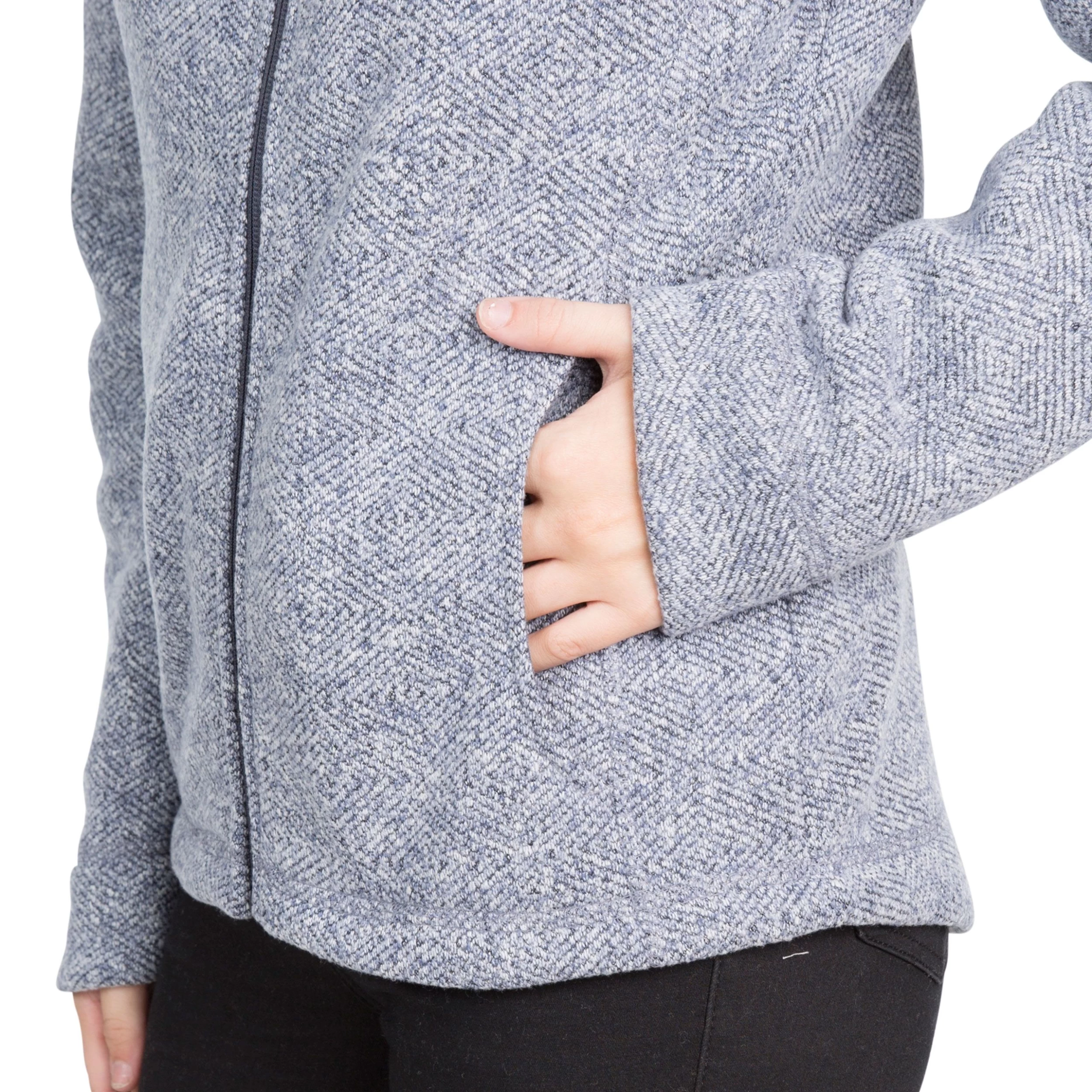 Trespass Womens Fleece Hoodie Reserve - Junior Size 6 Trespass Womens Fleece Hoodie Reserve - Junior Size - Image 6