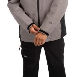 Trespass Men's Waterproof Jacket Resford - BLUE MARL XXS -Adventure Pulse resford majkratr0062 grm m04 1