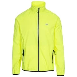 Trespass Men's Hi-Vis Waterproof Packaway Jacket Retract