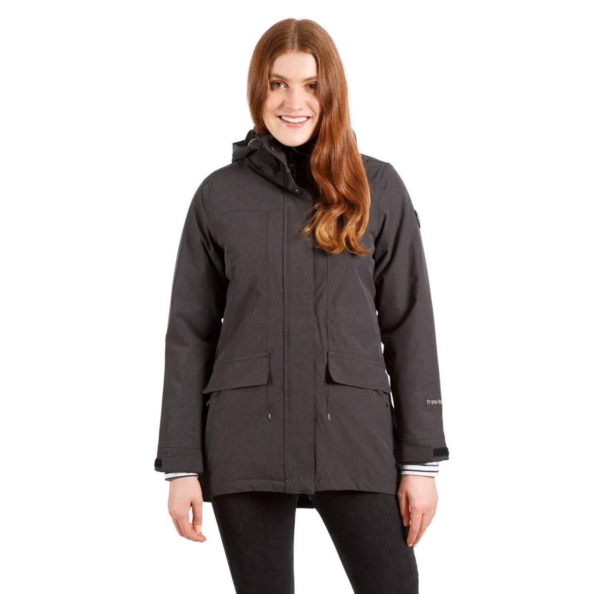 Trespass Womens Waterproof Parka Jacket Reveal 3 Trespass Womens Waterproof Parka Jacket Reveal - Image 3