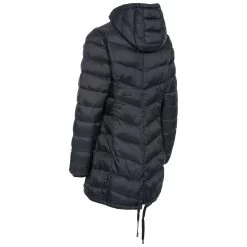 Trespass Womens Padded Casual Jacket Rianna -Adventure Pulse rianna fajkcatr0006 blk b