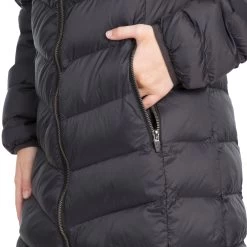 Trespass Womens Padded Casual Jacket Rianna -Adventure Pulse rianna fajkcatr0006 blk m05