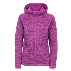 Trespass Womens Full Zip Fleece Hoodie Riverstone - Junior Size