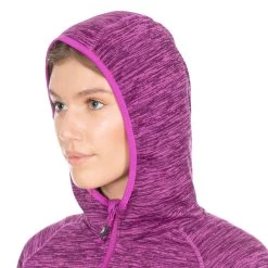 Trespass Womens Full Zip Fleece Hoodie Riverstone - Junior Size -Adventure Pulse riverstone faflfll20001 pdm m03