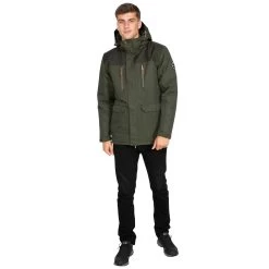 Trespass Men's DLX Breathable Waterproof Jacket Rockwell -Adventure Pulse rockwell majkratr0011 oli m01