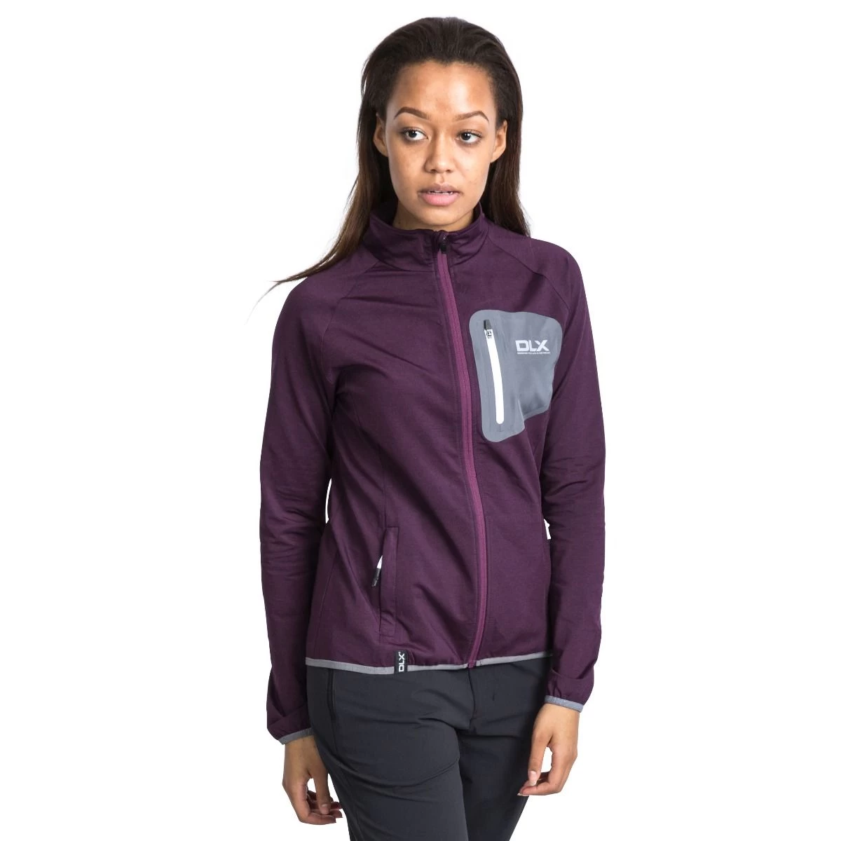 Trespass DLX Womens Breathable Softshell Jacket Ronda - Junior Size 2 Trespass DLX Womens Breathable Softshell Jacket Ronda - Junior Size - Image 2