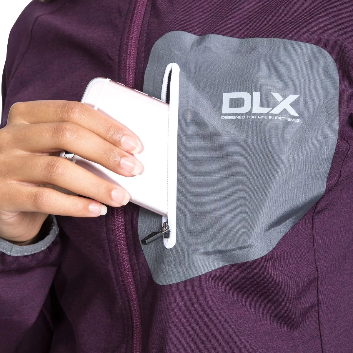 Trespass DLX Womens Breathable Softshell Jacket Ronda - Junior Size 5 Trespass DLX Womens Breathable Softshell Jacket Ronda - Junior Size - Image 5