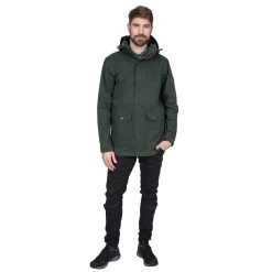 Trespass Men's DLX Casual Waterproof Jacket Rowland - Junior Size -Adventure Pulse rowland majkrao10001 oli m01