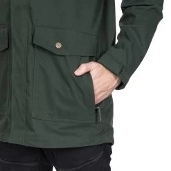 Trespass Men's DLX Casual Waterproof Jacket Rowland - Junior Size -Adventure Pulse rowland majkrao10001 oli m08