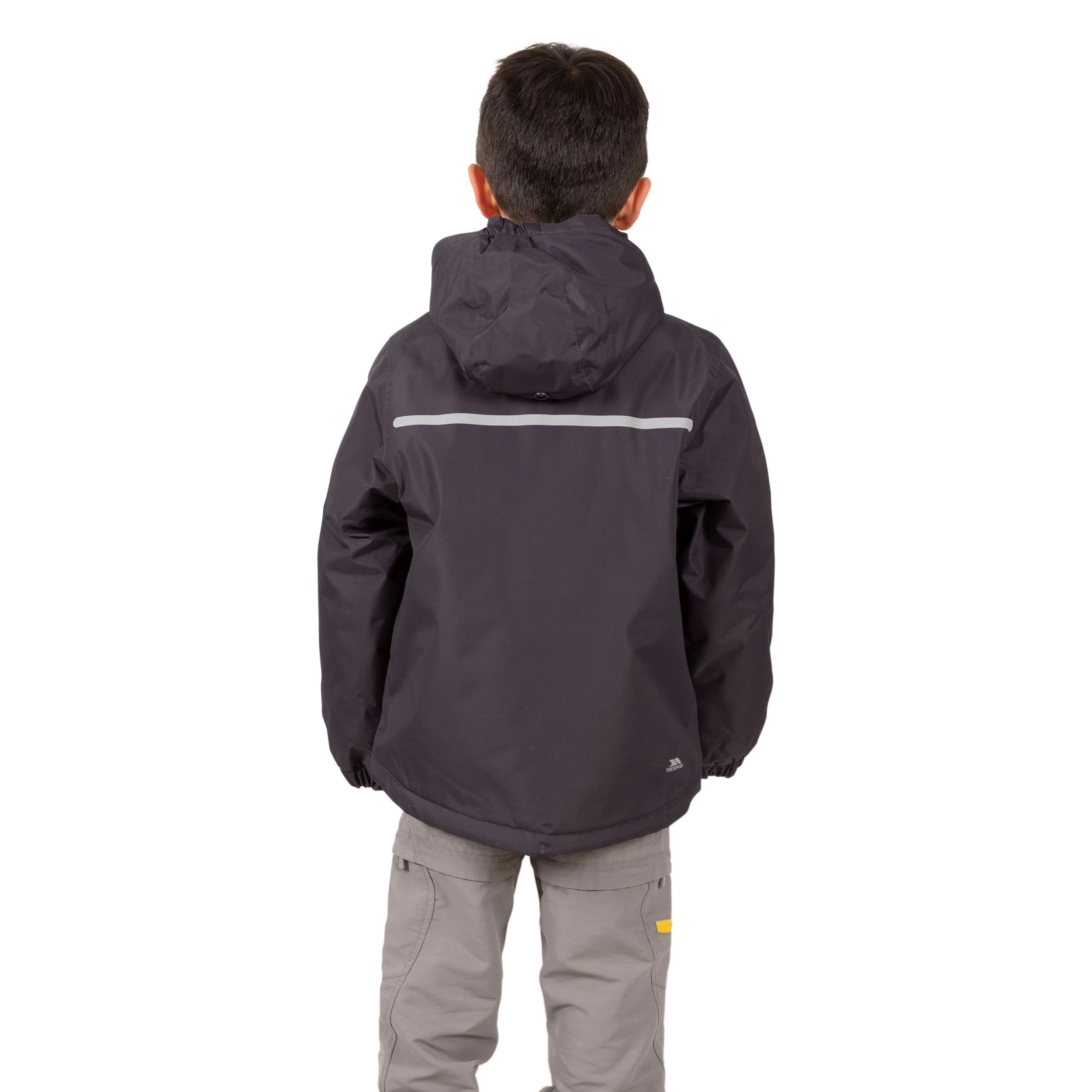 Trespass Boys Waterproof Jacket Rudi 4 Trespass Boys Waterproof Jacket Rudi - Image 4