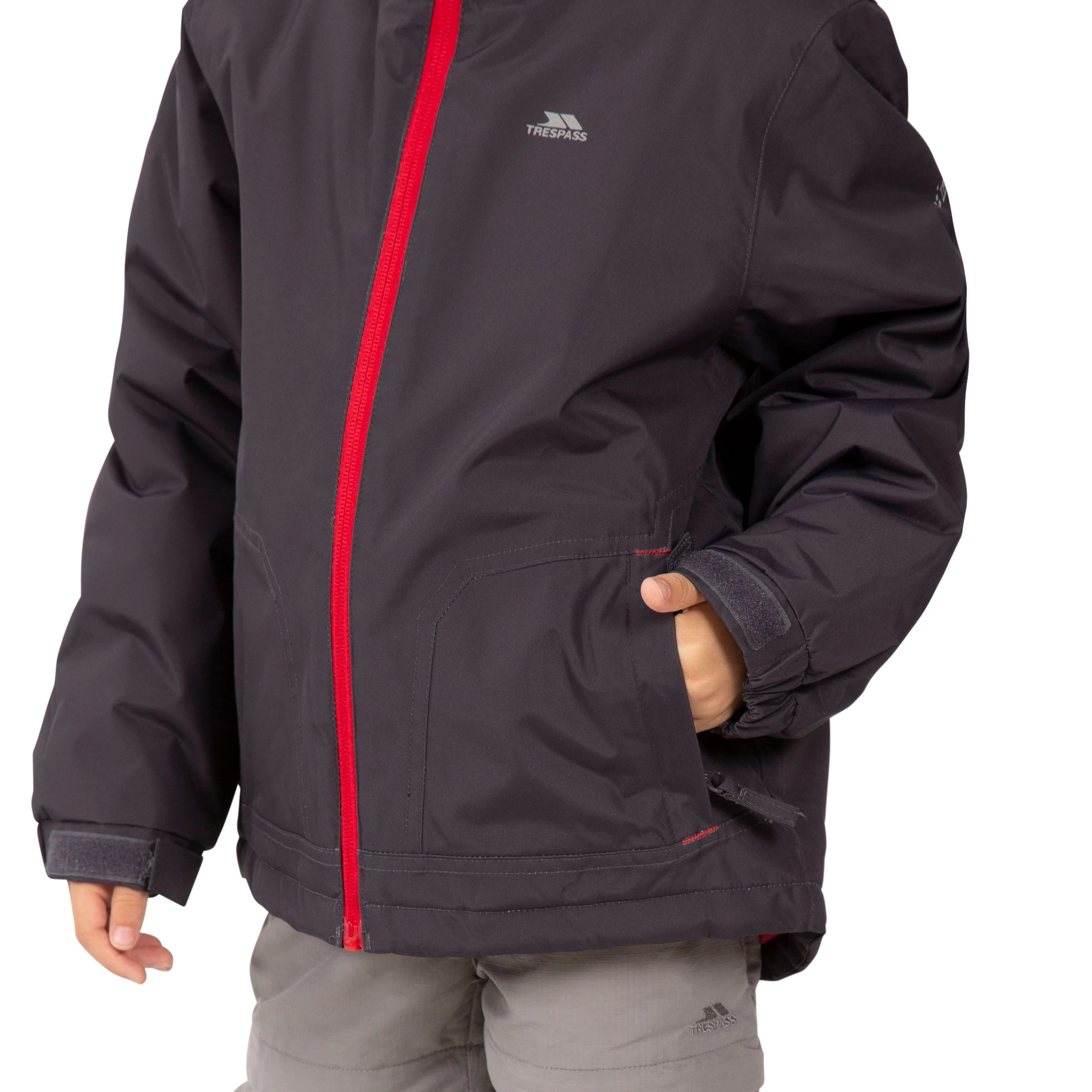 Trespass Boys Waterproof Jacket Rudi 7 Trespass Boys Waterproof Jacket Rudi - Image 7