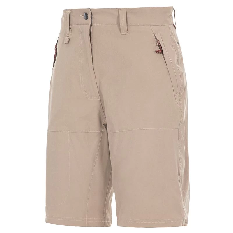 Trespass Women's Rueful Active Trail Shorts Wheat 2 Trespass Women's Rueful Active Trail Shorts Wheat - Image 2