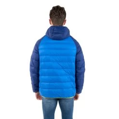 Trespass Men's Hooded Down Jacket Rusler -Adventure Pulse rusler majkdom20011 blu m03