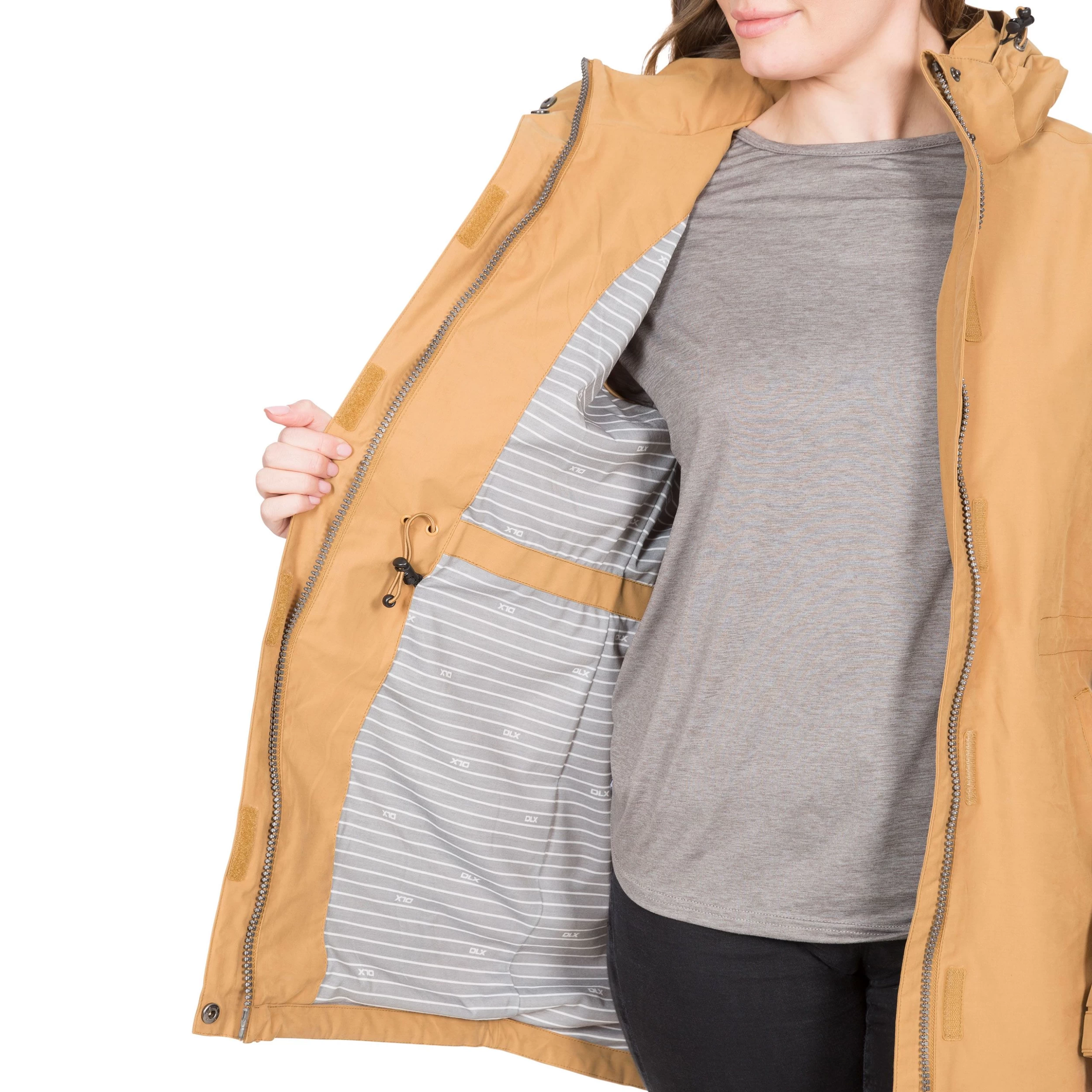 Trespass DLX Womens Waterproof Jacket Sabine 7 Trespass DLX Womens Waterproof Jacket Sabine - Image 7