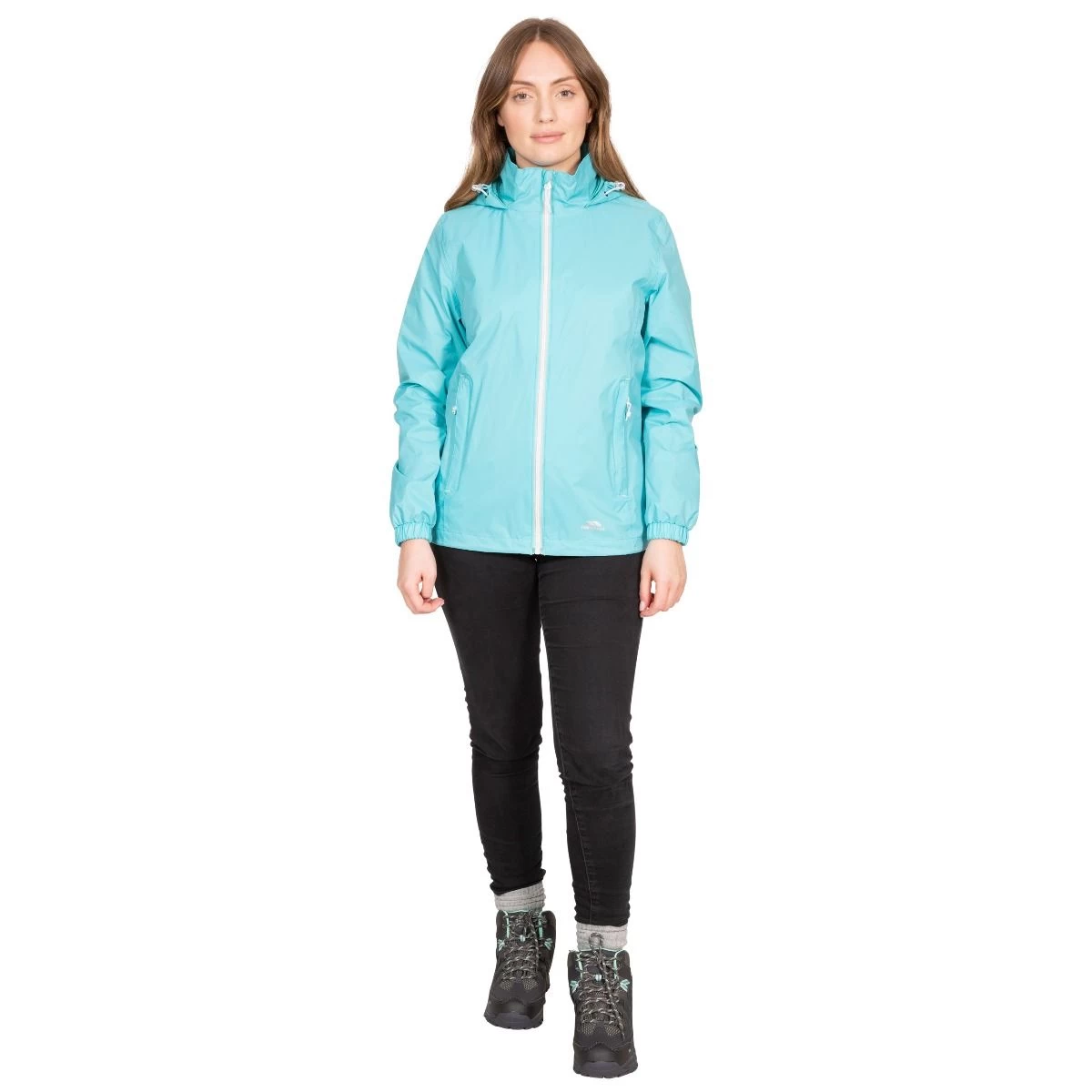 Trespass Womens Waterproof Jacket Sabrina - Junior Size 2 Trespass Womens Waterproof Jacket Sabrina - Junior Size - Image 2