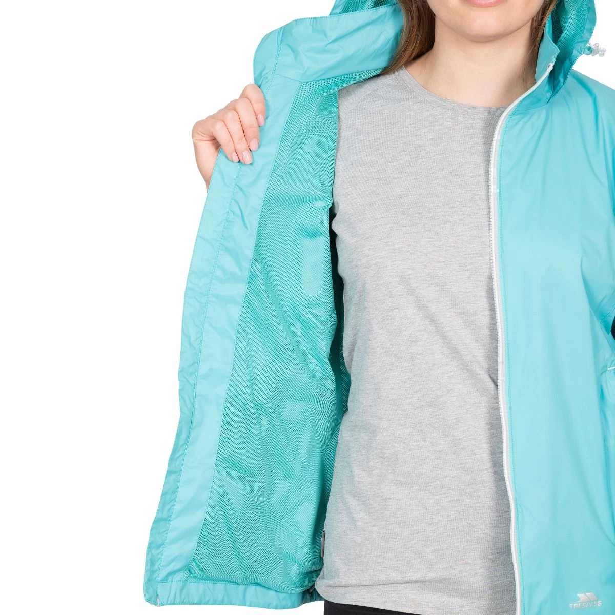 Trespass Womens Waterproof Jacket Sabrina - Junior Size 7 Trespass Womens Waterproof Jacket Sabrina - Junior Size - Image 7