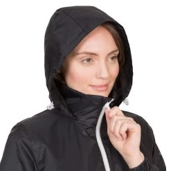 Trespass Womens Waterproof Jacket Sabrina - Junior Size 29 Trespass Womens Waterproof Jacket Sabrina - Junior Size -Adventure Pulse sabrina fajkratr0035 blk m03