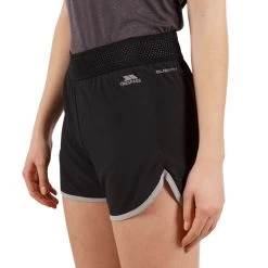 Trespass Womens Active Shorts Sadie -Adventure Pulse sadie fabtshtr0004 blk m03