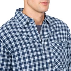 Trespass Men's Checked Cotton Shirt Sailfoot -Adventure Pulse sailfoot matosbtr0002 nyc m05