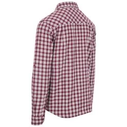 Trespass Men's Checked Cotton Shirt Sailfoot -Adventure Pulse sailfoot matosbtr0002 rch b