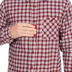 Trespass Men's Checked Cotton Shirt Sailfoot -Adventure Pulse sailfoot matosbtr0002 rch m05